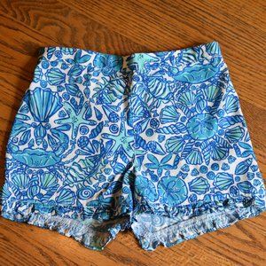 Lilly Pulitzer girls blue shorts